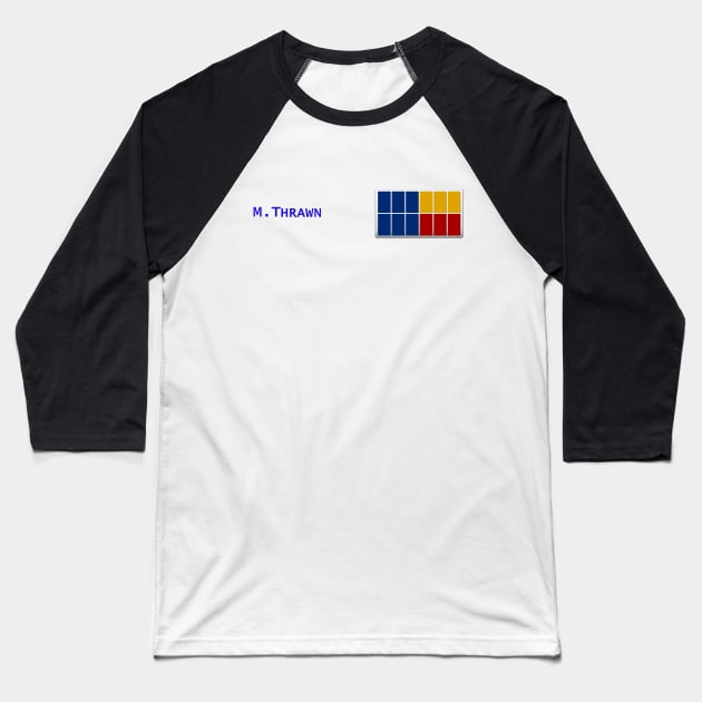 Grand Admiral Thrawn Baseball T-Shirt by undocumentedFun